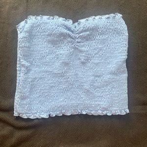 Light blue tube top
